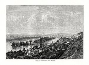 Rouen, Normandie, Frankrike, 1879 av Unbekannt