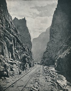 Royal Gorge of the Arkansas, c1897. av Unbekannt