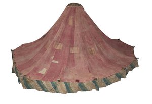 Kongelig rundt telt laget for Muhammad Shah Roof, 1834-1848. av Unbekannt