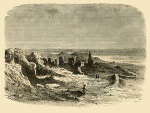 Ruiner ved Sais, 1890. av Unbekannt
