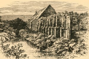 Ruins of Barn, Abbotsbury Abbey, 1898. av Unbekannt