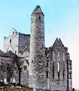 Ruiner på Rock of Cashel Co., Tipperary, c1910 av Unbekannt