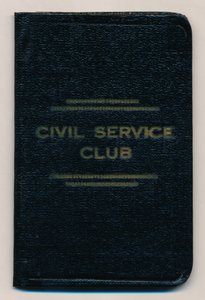 Regler for Civil Service Club, c1953 av Unbekannt