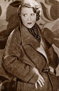 Ruth Chatterton , amerikansk skuespillerinne, 1933 av Unbekannt