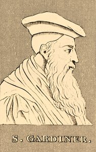 S. Gardiner, 1483-1555, 1830. av Unbekannt