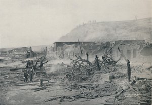 S. Pierre etter utbruddet, 1916 av Unbekannt