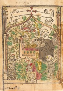 Saint Alto, Saint Bridget og grunnleggerne av Mariamunster, ca. 1500. av Unbekannt