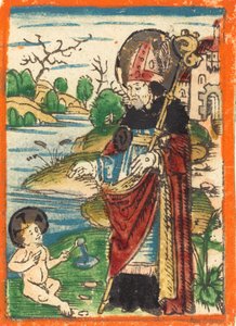 Saint Augustine, 14801490. av Unbekannt