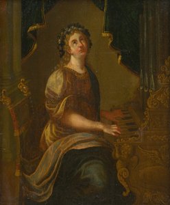 Saint Cecilia av Unbekannt