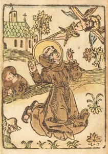 Sankt Franziskus empfängt die Stigmata, ca. 1480