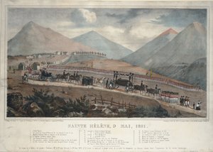 Saint Helena, 9. mai 1821, 1839 av Unbekannt
