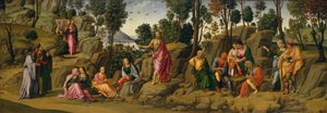 Døperen Johannes som vitner, ca. 1506-7. av Unbekannt