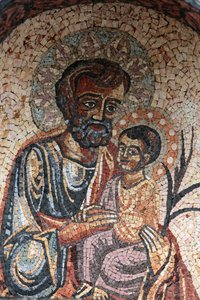 Saint Joseph and Jesus, Cotignac, Frankrike av Unbekannt