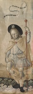 Saint Roch, tidlig på 1600-tallet. av Unbekannt