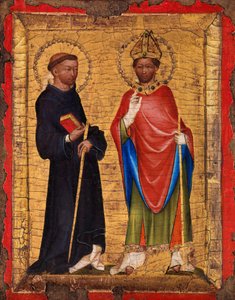 De hellige Procopius og Adalbert, K. ೧೩೪೦- ೫೦. av Unbekannt