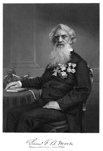 Samuel Finley Breese Morse , amerikansk kunstner og oppfinner, 1872 av Unbekannt