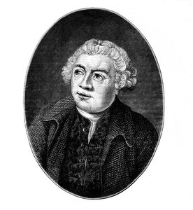 Samuel Foote , engelsk dramatiker, skuespiller og teatersjef, c1875 1878 av Unbekannt