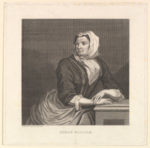 Sarah Malcolm, sent på 1700- og 1800-tallet. av Unbekannt