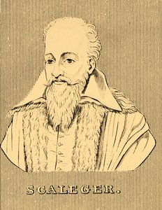 Scaleger, 1540-1609, 1830. av Unbekannt
