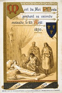 Scene fra livet til Bertrand du Guesclin, 1800-tallet av Unbekannt