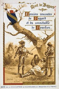 Scene fra livet til Bertrand du Guesclin, 1800-tallet av Unbekannt
