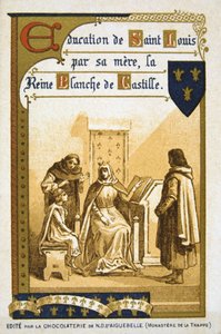 Scene fra livet til Bertrand du Guesclin, 1800-tallet av Unbekannt