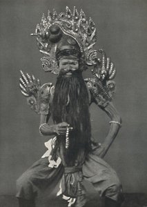 Skuespiller som Guruswamin, den åndelige sjefslæreren, 1926 av Unbekannt