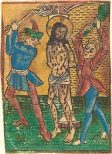 Kristi pisking, ca. 1490. av Unbekannt