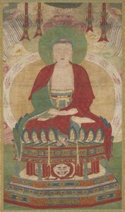 Sittende Amitabha, sent på 1500-tallet - begynnelsen av 1600-tallet. av Unbekannt