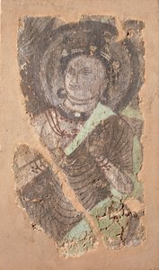 Sittende Bodhisattva, ca. 6.-7. århundre. av Unbekannt