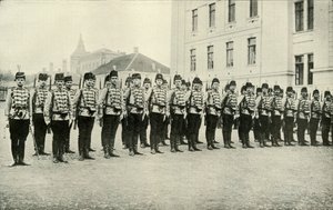 Servian Cavalry on Parade, 1919. av Unbekannt