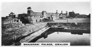 Shajahani-palasset, Gwalior, India, c1925 av Unbekannt
