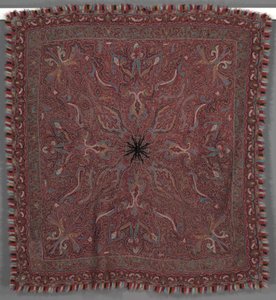Sjal, 1870-1880-årene. av Unbekannt