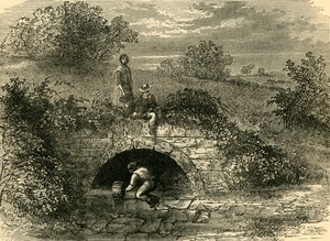 Hyrdebrønn i 1820, c1876. av Unbekannt