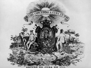 Skjold av Havana, 1516, 1910-tallet av Unbekannt