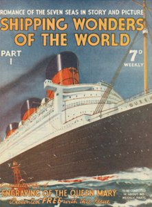 Shipping Wonders of the World Part I-annonse, 1935 av Unbekannt