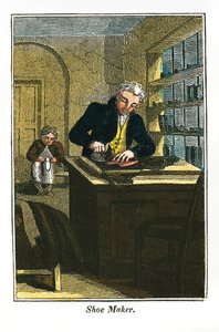 Skomaker, 1823 av Unbekannt