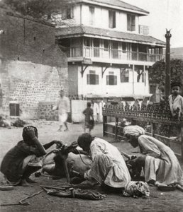 Skoe en okse, India, c1927-c1929 av Unbekannt