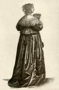 Viser kjolen til en engelsk gentlewoman, 1640, 1937. av Unbekannt