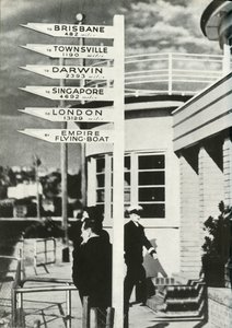 Veiviser ved Rose Bay, Sydney, Australia, c1939-c1944 1946. av Unbekannt