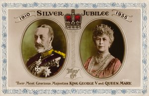 Sølvjubileum 1910-1935, 6. mai - King George V og Queen Mary, 1935. av Unbekannt