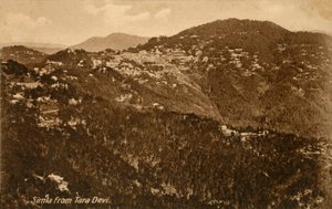 Simla fra Tara Devi, c1918-c1939. av Unbekannt