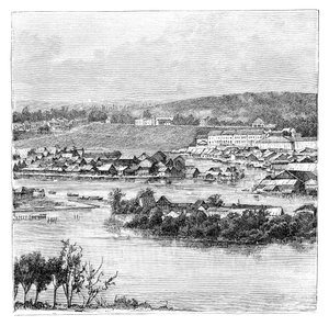 Singapore, 1895 av Unbekannt