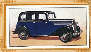 Singer 11 Saloon, c1936 av Unbekannt