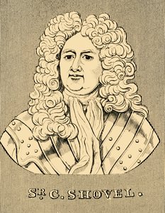 Sir C. Shovel, c1650-1707, 1830. av Unbekannt