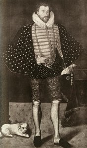 Sir Christopher Hatton, 1909 av Unbekannt