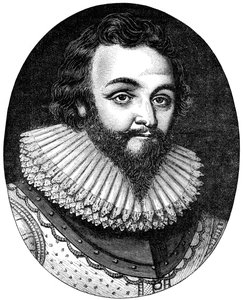 Sir Francis Drake, engelsk navigatør og kaper fra 1500-tallet, c1880 av Unbekannt