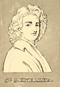 Sir. G. Kneller, 1646-1723, 1830. av Unbekannt