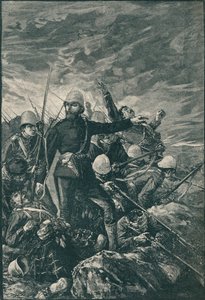 Sir George Colley ved Majuba Hill, 1906 av Unbekannt