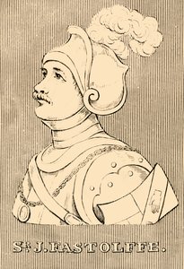 Sir J. Fastolffe, 1380-1459, 1830. av Unbekannt